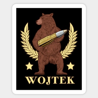 The bear Wojtek Sticker